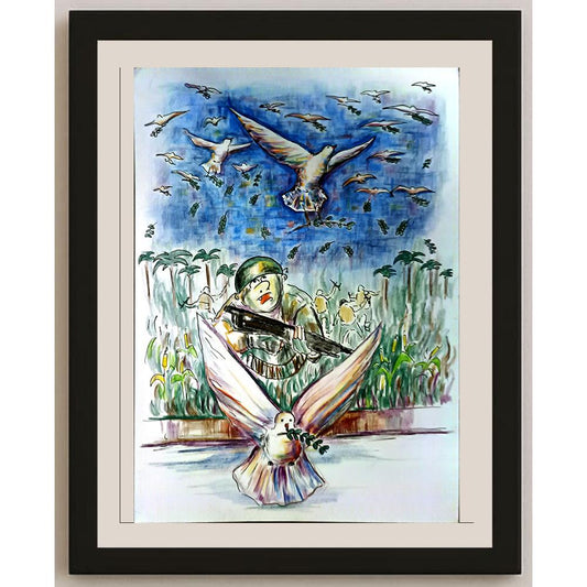 Fırat Barut 29x21cm Orijinal Karikatür BOD05235
