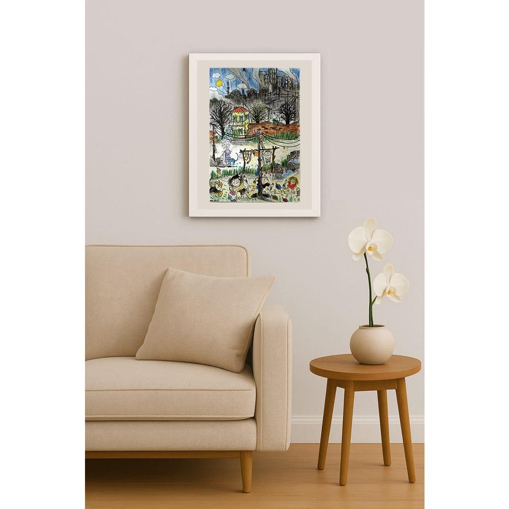Makbule Biçer 29x21cm Orijinal Karikatür BOD05237
