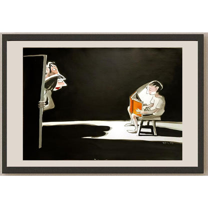 Valentin Georgiev 29x21cm Orijinal Karikatür BOD05258