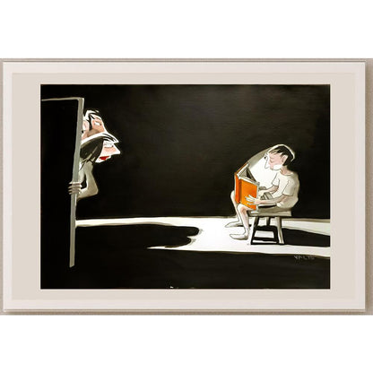 Valentin Georgiev 29x21cm Orijinal Karikatür BOD05258