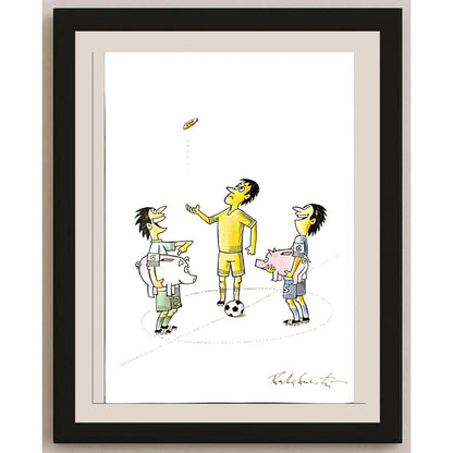 Bambang Sulistyo 29x21cm Orijinal Karikatür BOD05260