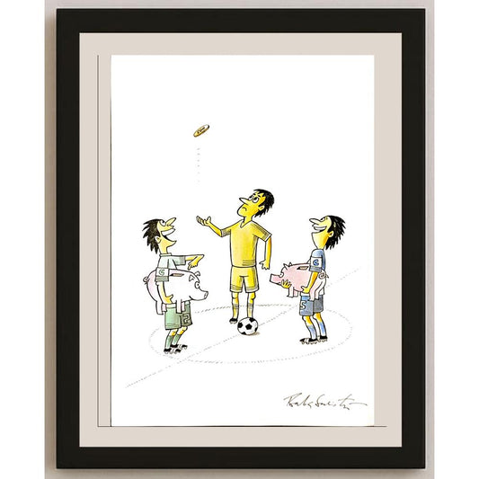 Bambang Sulistyo 29x21cm Orijinal Karikatür BOD05260