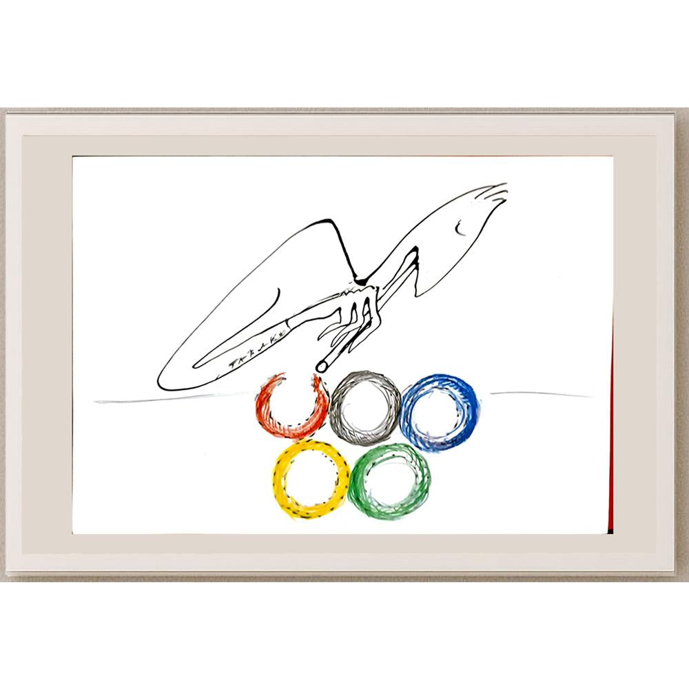 Malgorzata Tabaka 29x21cm Orijinal Karikatür BOD05268
