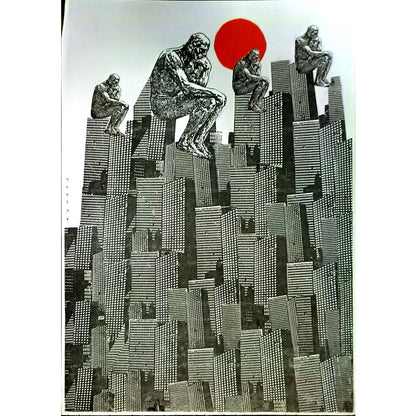 Malgorzata Tabaka 29x21cm Orijinal Karikatür BOD05270
