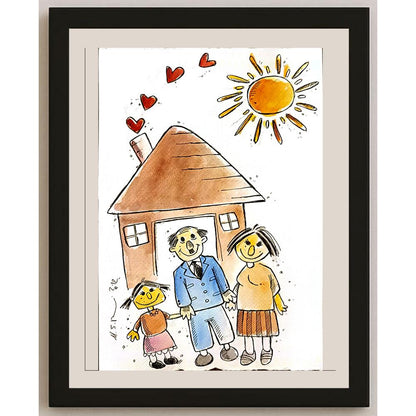 Mohammad Saleh Razm Hosseini 29x21cm Orijinal Karikatür BOD05275