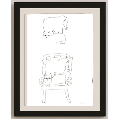 Saryal 43x30cm Orijinal Karikatür BOD05282