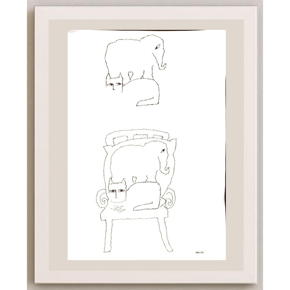 Saryal 43x30cm Orijinal Karikatür BOD05282