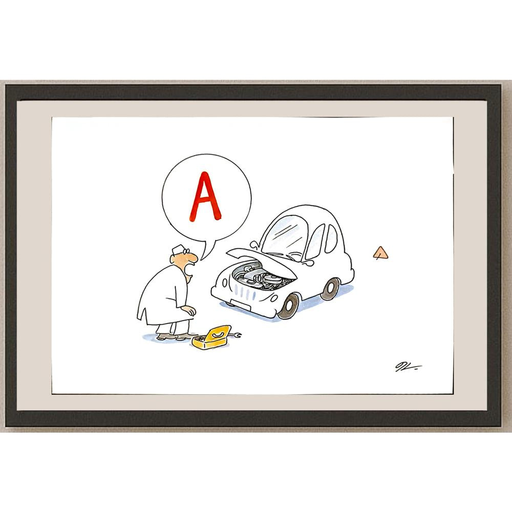 Ba Bilig 29x21cm Orijinal Karikatür BOD05286