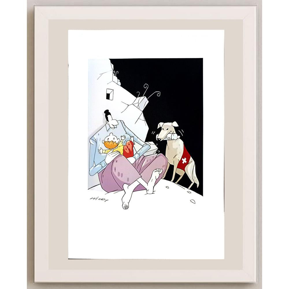 Hicabi Demirci 35x25cm Orijinal Karikatür BOD05294