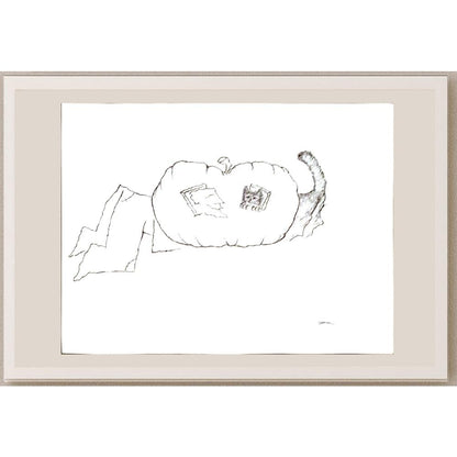 Saryal 43x30cm Orijinal Karikatür BOD05295