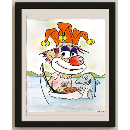 Tuna Bayuk 35x25cm Orijinal Karikatür BOD05314