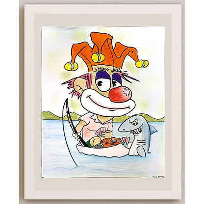 Tuna Bayuk 35x25cm Orijinal Karikatür BOD05314