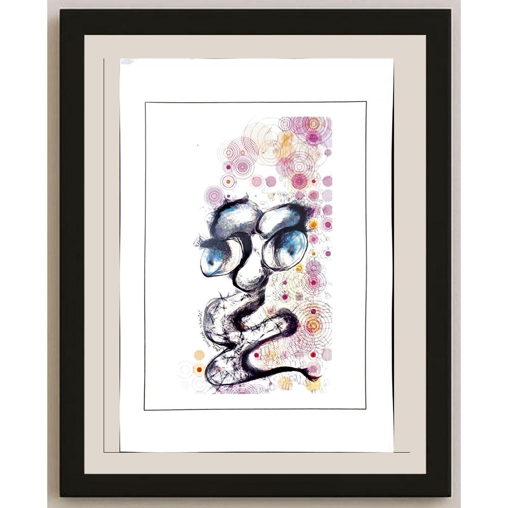 Sepideh Sharifi 43x30cm Orijinal Karikatür BOD05317