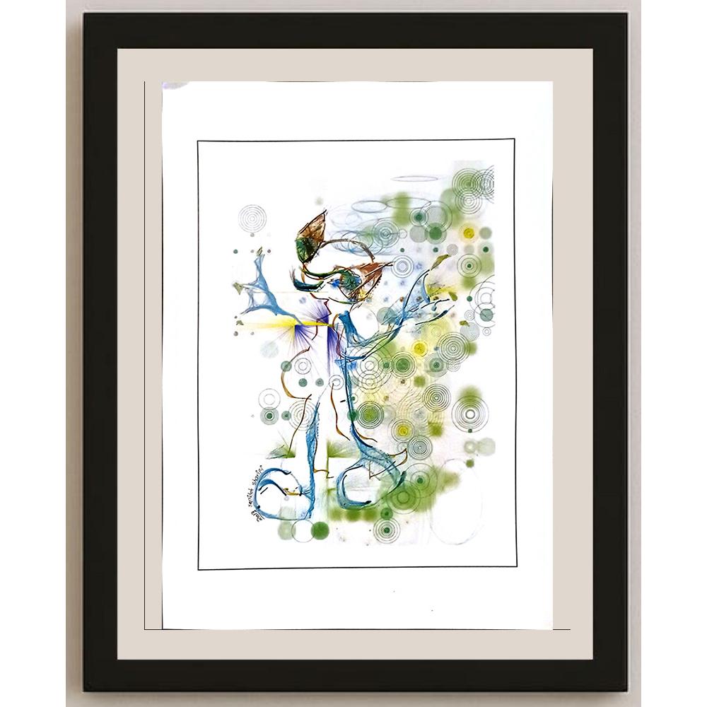 Sepideh Sharifi 43x30cm Orijinal Karikatür BOD05319