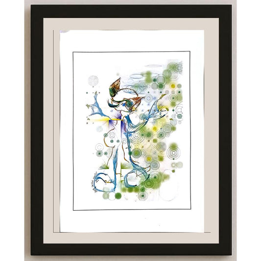 Sepideh Sharifi 43x30cm Orijinal Karikatür BOD05319