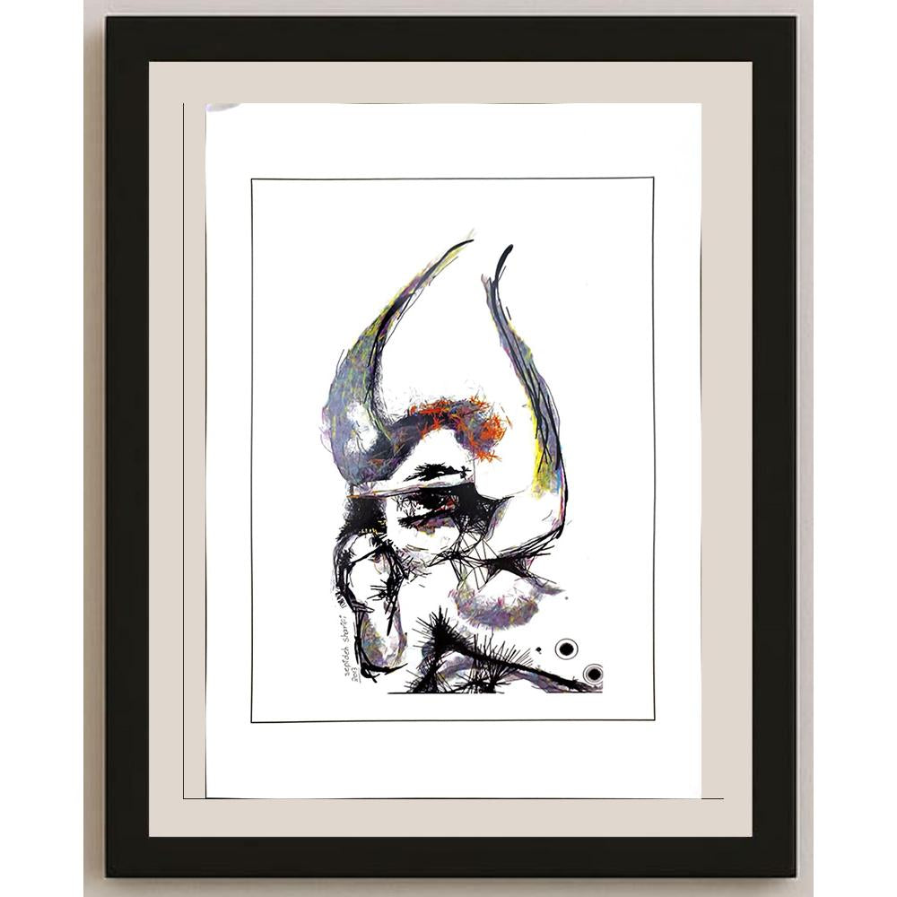 Sepideh Sharifi 43x30cm Orijinal Karikatür BOD05323