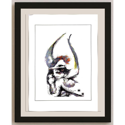 Sepideh Sharifi 43x30cm Orijinal Karikatür BOD05323