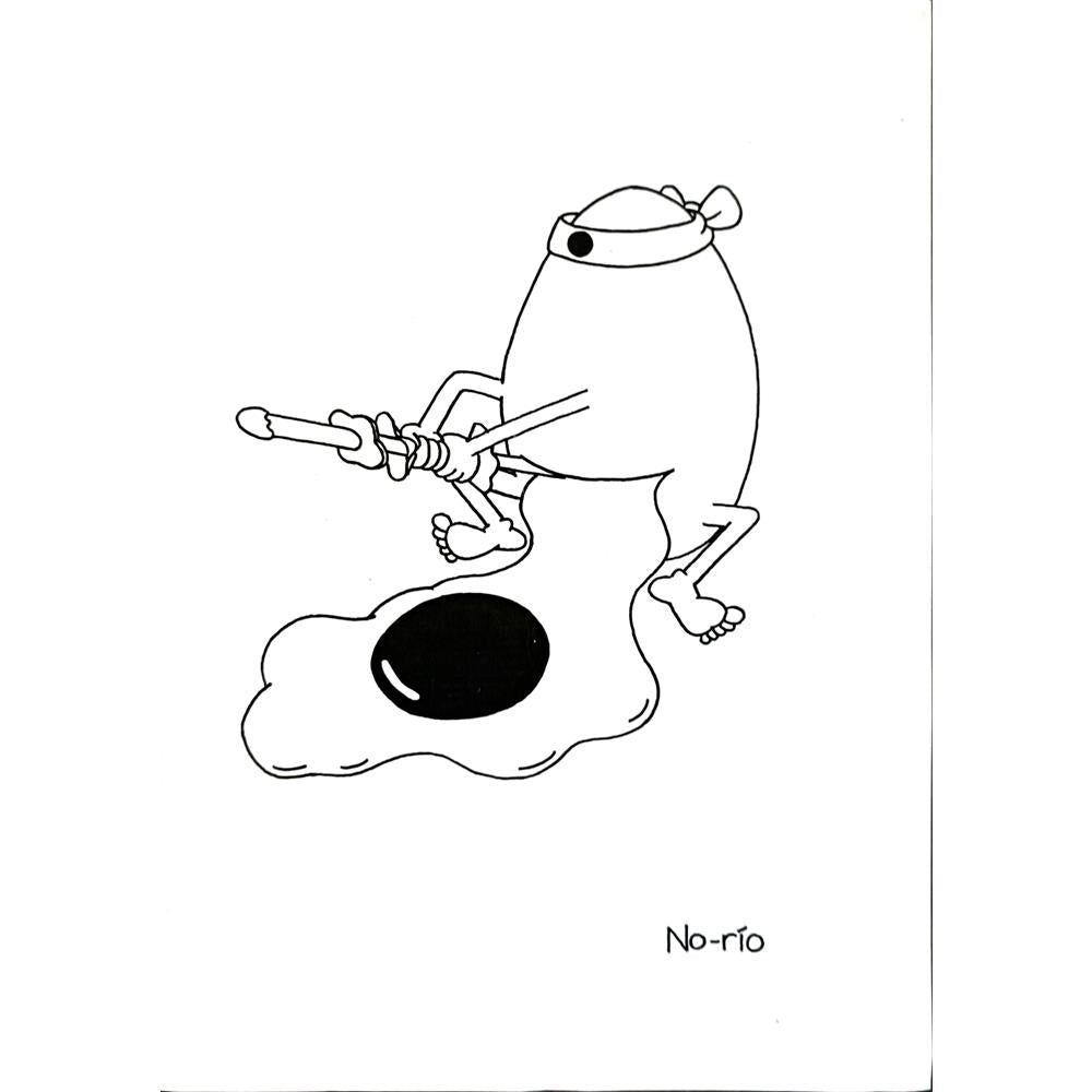 Norio Yamanoi 29x21cm Orijinal Karikatür BOD05339