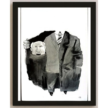 Boris Khenkin 29x21cm Orijinal Karikatür BOD05342