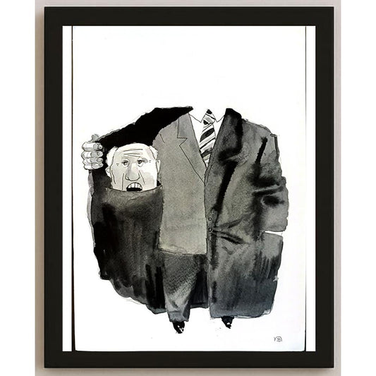 Boris Khenkin 29x21cm Orijinal Karikatür BOD05342