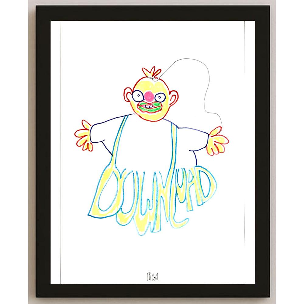 Fedor Kritovak 29x21cm Orijinal Karikatür BOD05345