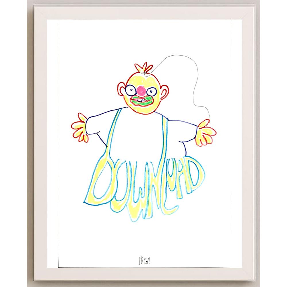 Fedor Kritovak 29x21cm Orijinal Karikatür BOD05345
