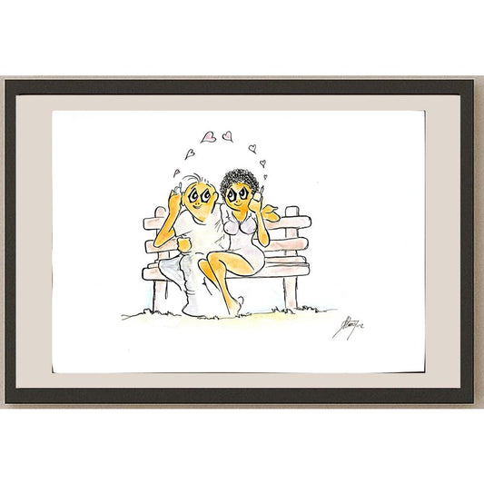 Petar Strinic 29x21cm Orijinal Karikatür BOD05348