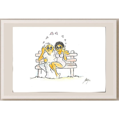 Petar Strinic 29x21cm Orijinal Karikatür BOD05348
