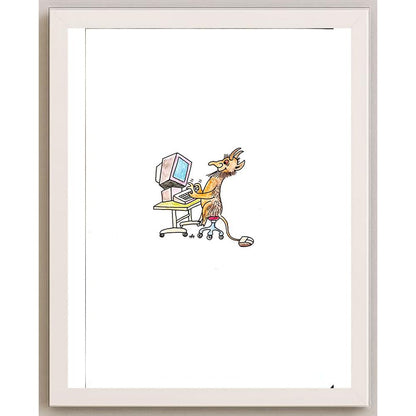 Alexei Talimonov 29x21cm Orijinal Karikatür BOD05381