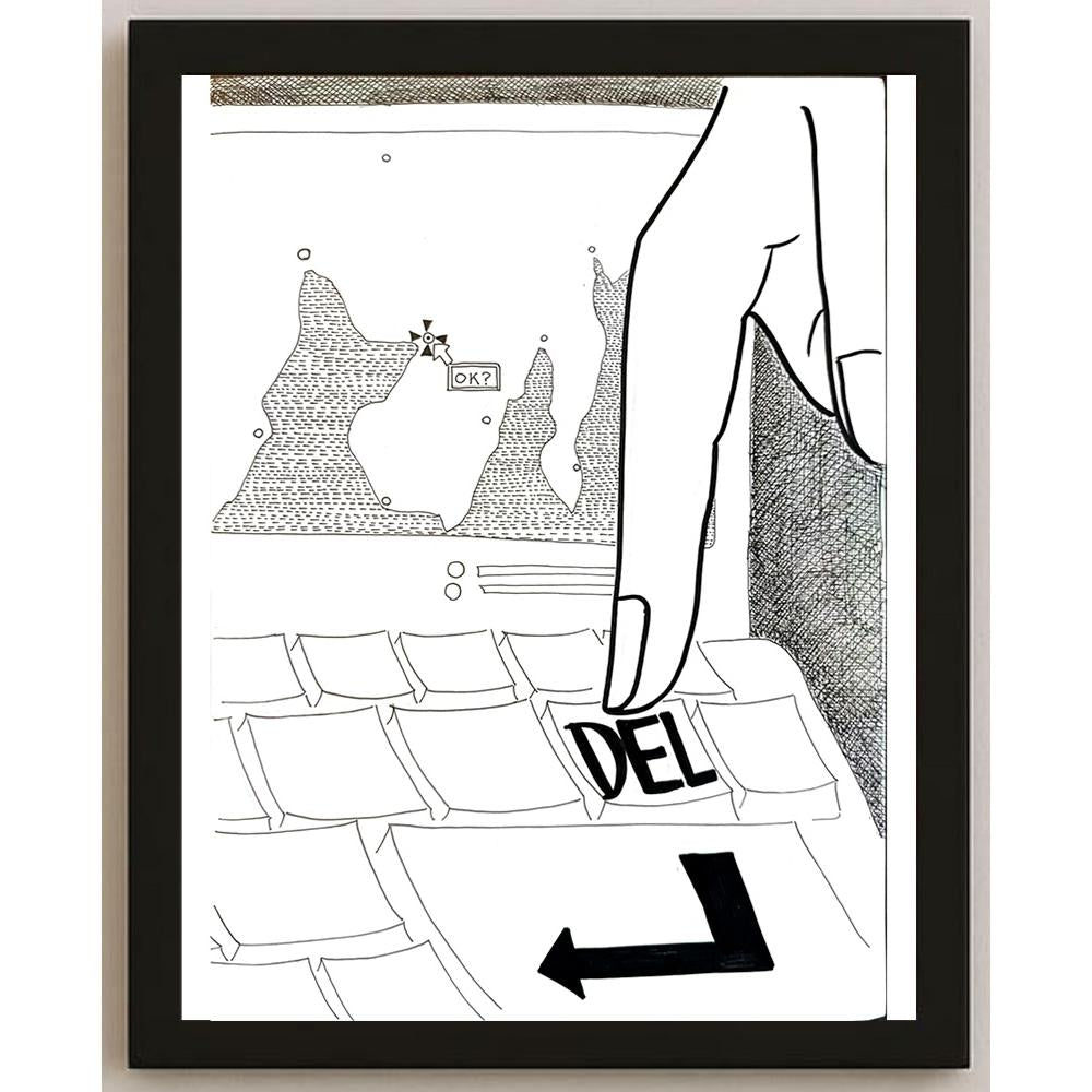 Kayoko Sugama 29x21cm Orijinal Karikatür BOD05399