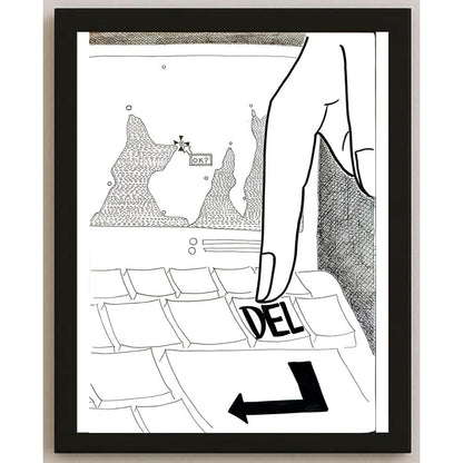 Kayoko Sugama 29x21cm Orijinal Karikatür BOD05399