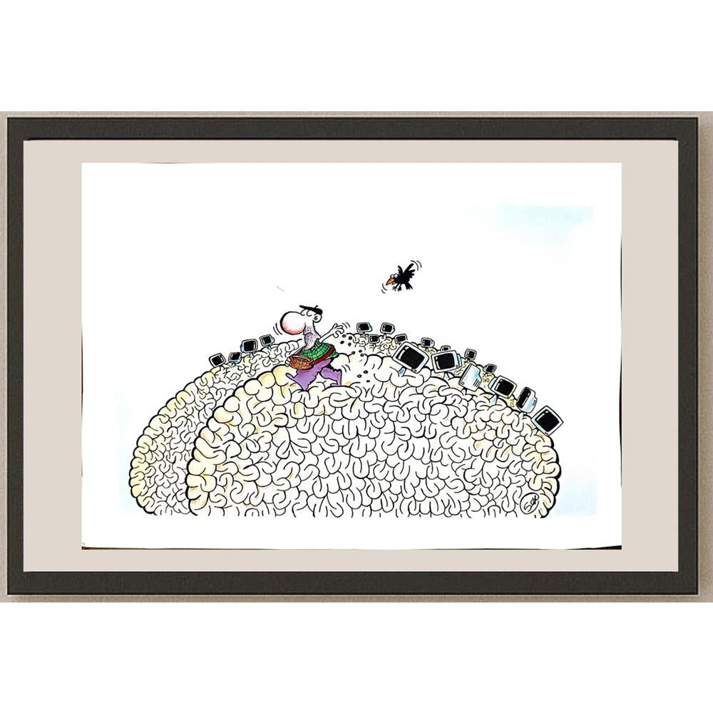 Maria Jose Mosquera Beceiro 29x21cm Orijinal Karikatür BOD05424