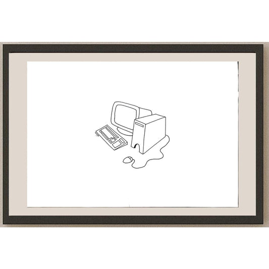 Nafiseh Masoumzadeh 29x21cm Orijinal Karikatür BOD05425