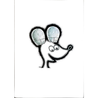 Jugoslav Vlahovic 29x21cm Orijinal Karikatür BOD05428