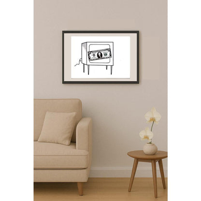 Aleksabdar Daskaluvil 29x21cm Orijinal Karikatür BOD05444