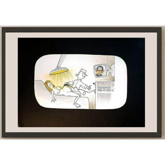 Mathye Dre 29x21cm Orijinal Karikatür BOD05445