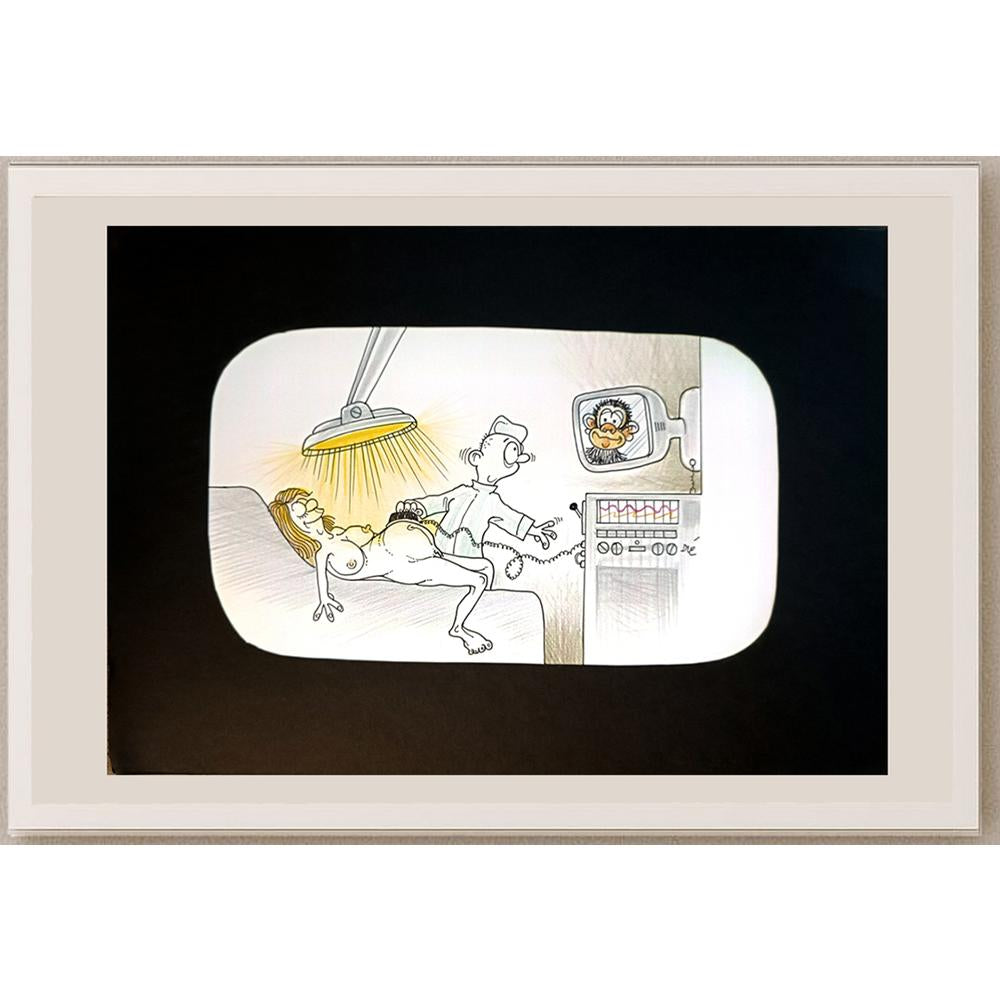 Mathye Dre 29x21cm Orijinal Karikatür BOD05445