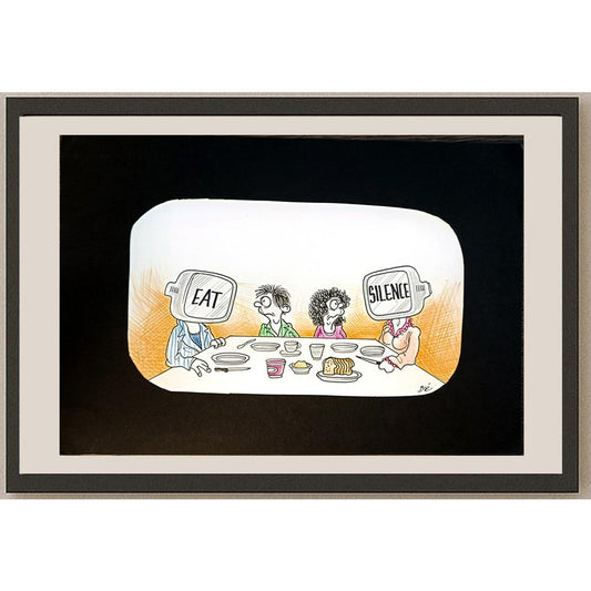 Dre Mathijs 29x21cm Orijinal Karikatür BOD05451