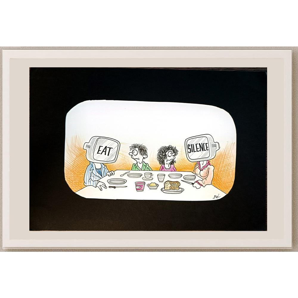 Dre Mathijs 29x21cm Orijinal Karikatür BOD05451