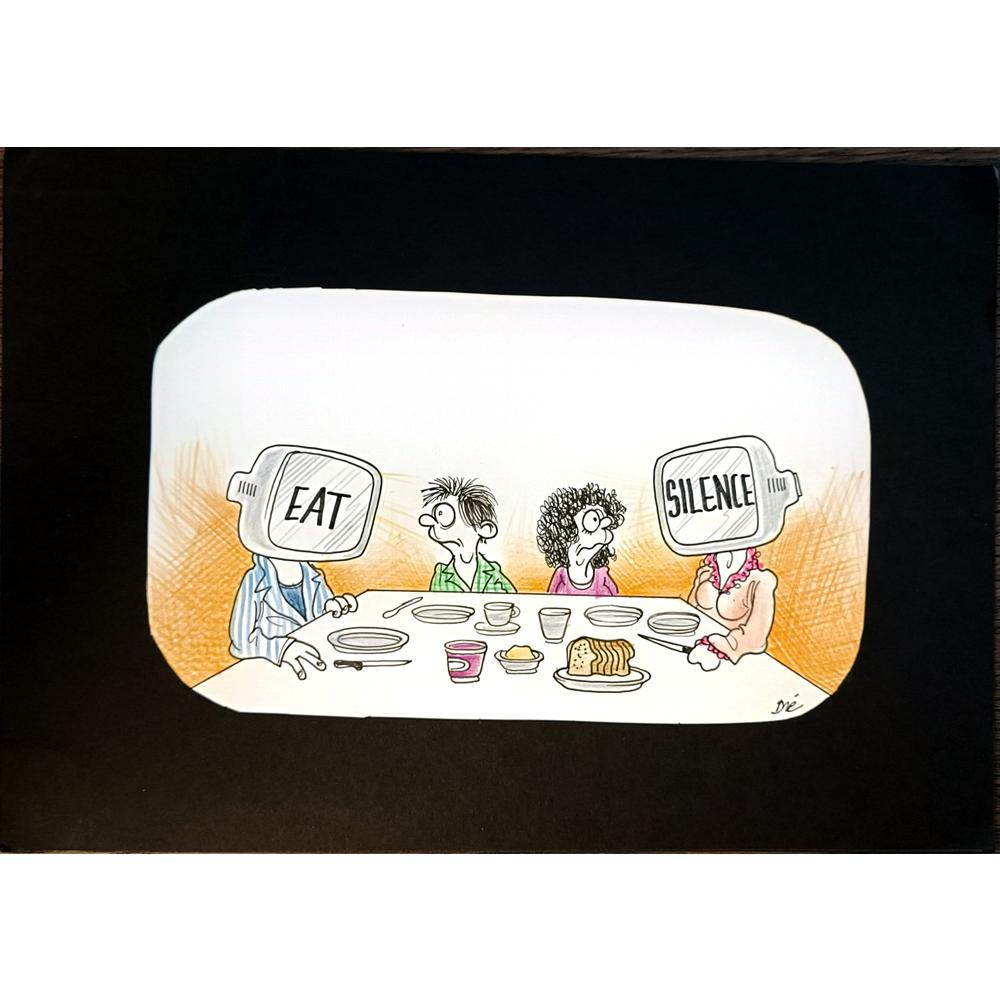 Dre Mathijs 29x21cm Orijinal Karikatür BOD05451