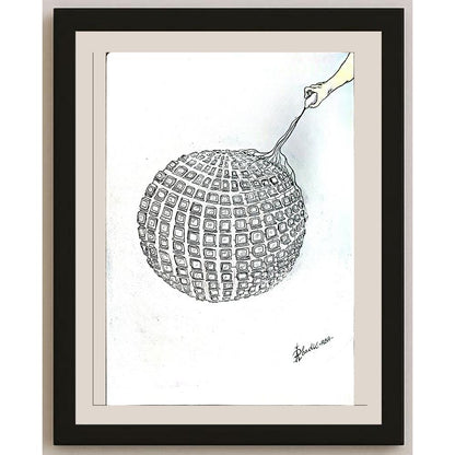 Predrag Abadic 29x19cm Orijinal Karikatür BOD05461