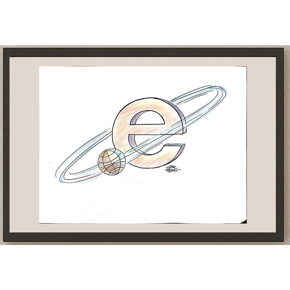 Shyam Mohan 29x21cm Orijinal Karikatür BOD05473