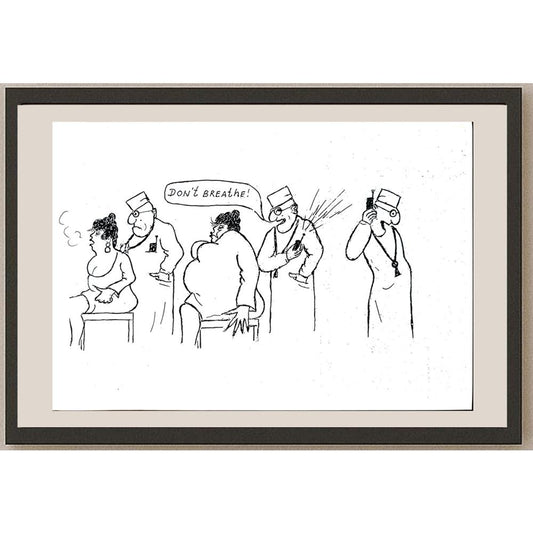 Yosef Fayer 33x23cm Orijinal Karikatür BOD05522