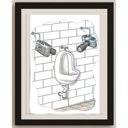 Ivan Kovacik 29x21cm Orijinal Karikatür BOD05550
