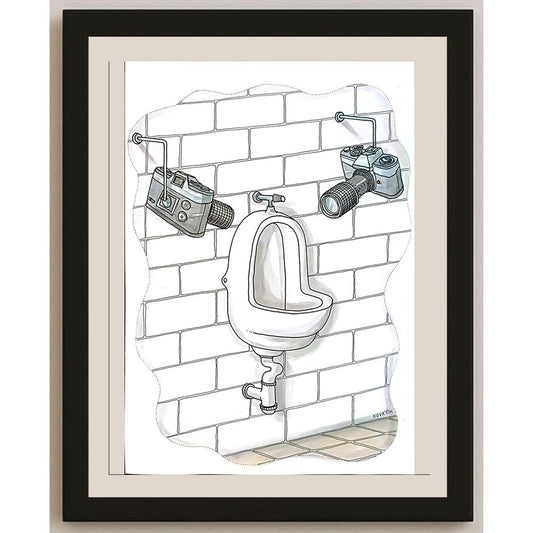 Ivan Kovacik 29x21cm Orijinal Karikatür BOD05550