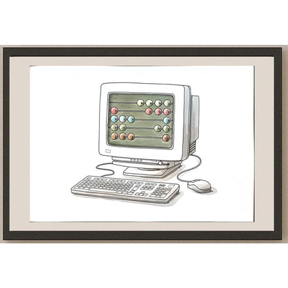 Ivan Kovacik 29x21cm Orijinal Karikatür BOD05553