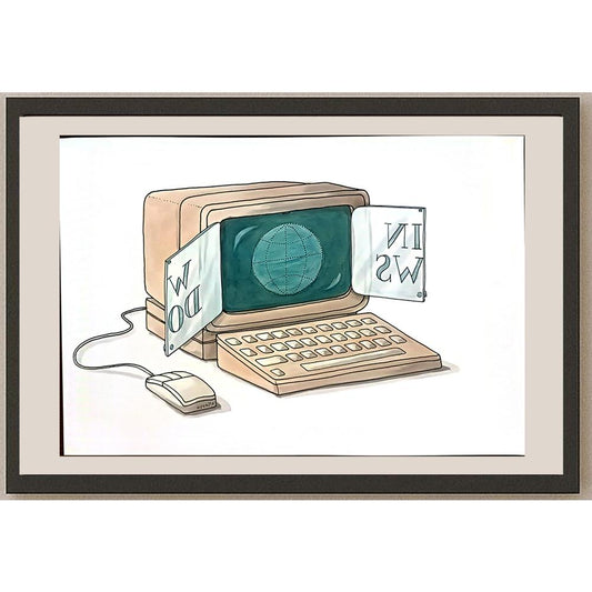 Ivan Kovacik 29x21cm Orijinal Karikatür BOD05554