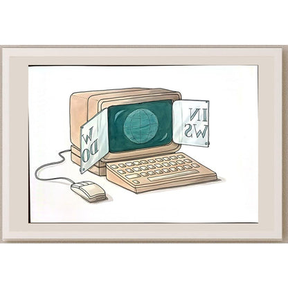 Ivan Kovacik 29x21cm Orijinal Karikatür BOD05554