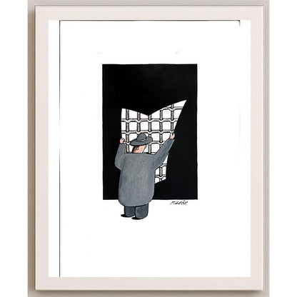 Milos Panig Pango 29x21cm Orijinal Karikatür BOD05555