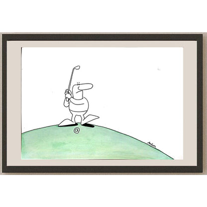 Anton Kotreba 29x21cm Orijinal Karikatür BOD05564